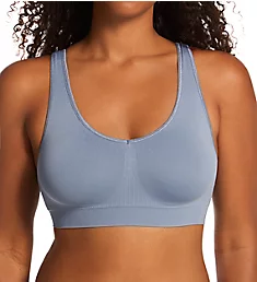 One Smooth U All-Around Smoothing Support Bralette Soft Blue Grey S