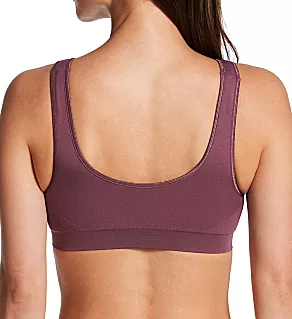One Smooth U All-Around Smoothing Support Bralette Currant Purple L