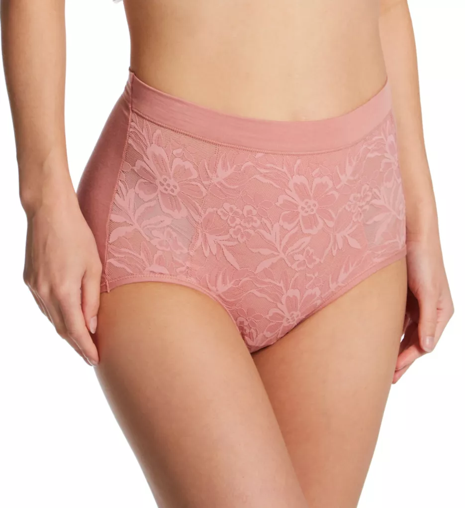 Breathe By Bali High Waist Lace Brief - 3 Pack