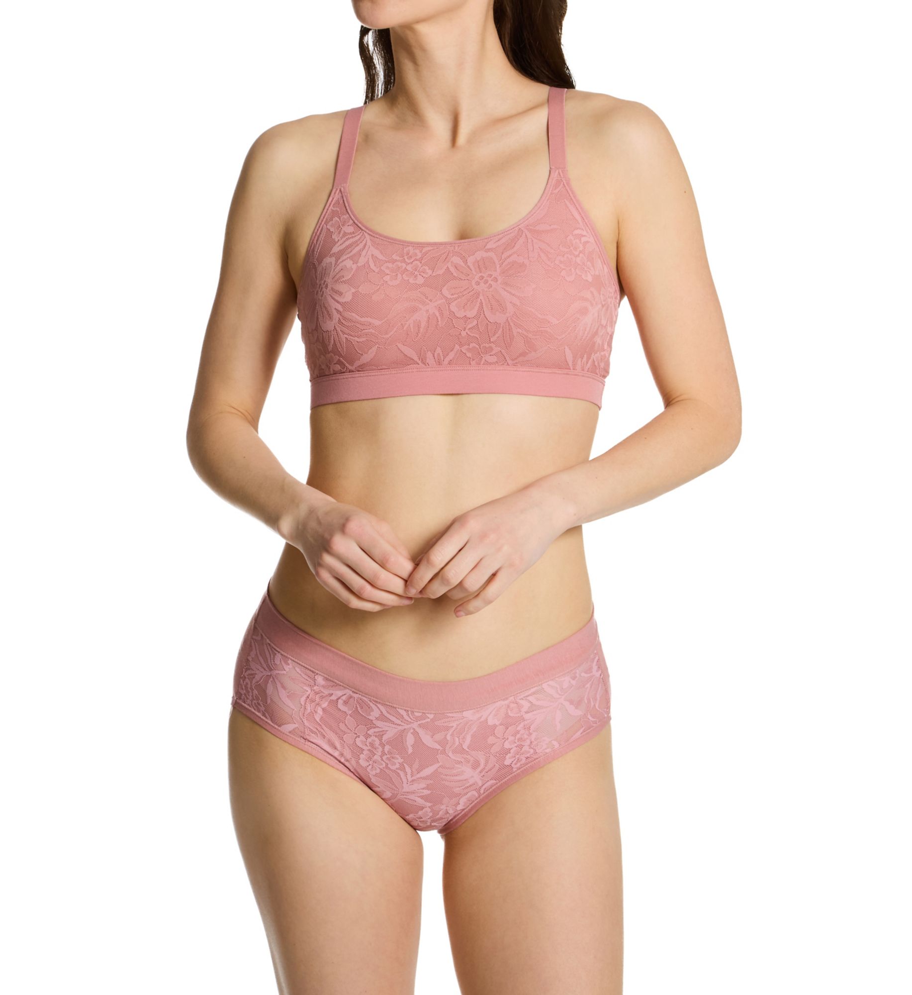 Bali Breathe Cotton Modal Lace Hipster Panty - 3 Pack DFCLP3 - Image 5