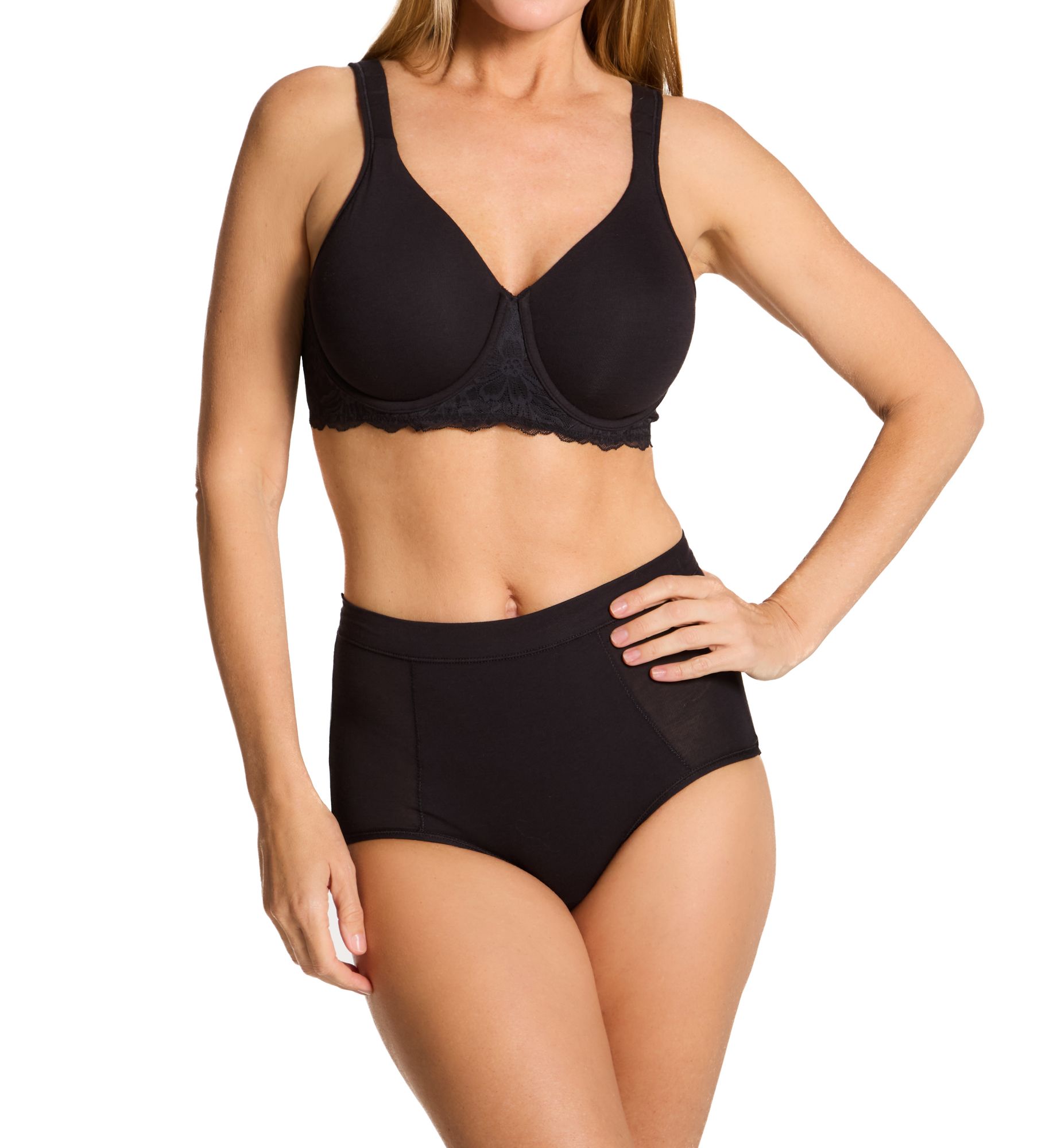 Bali Breathe Cotton Modal High Rise Brief Panty DFCMBF - Image 3