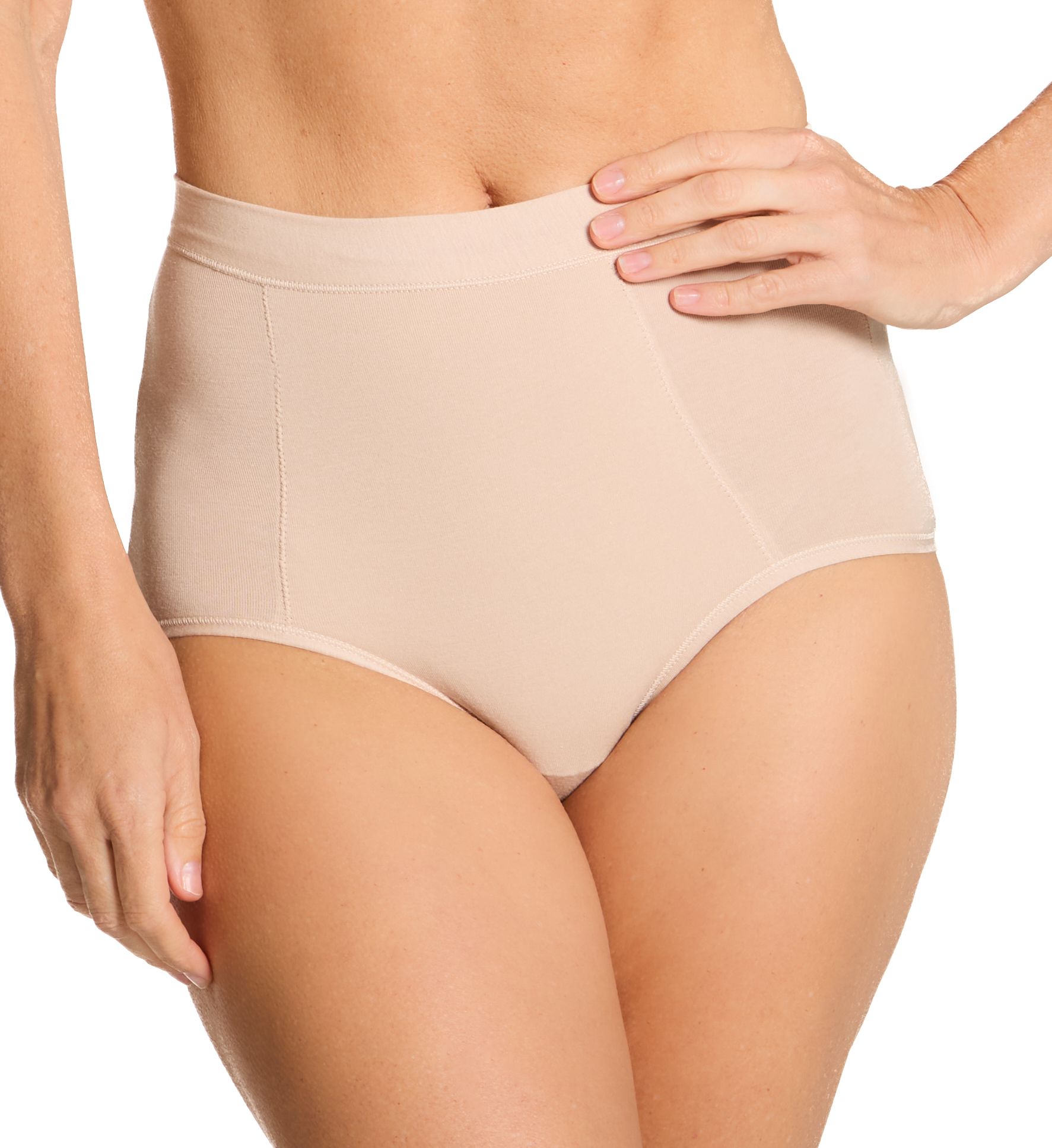 Bali Breathe Cotton Modal High Rise Brief Panty DFCMBF - Image 1