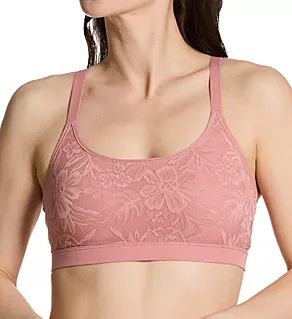Breathe Cotton Modal Bralette Misty Rose S