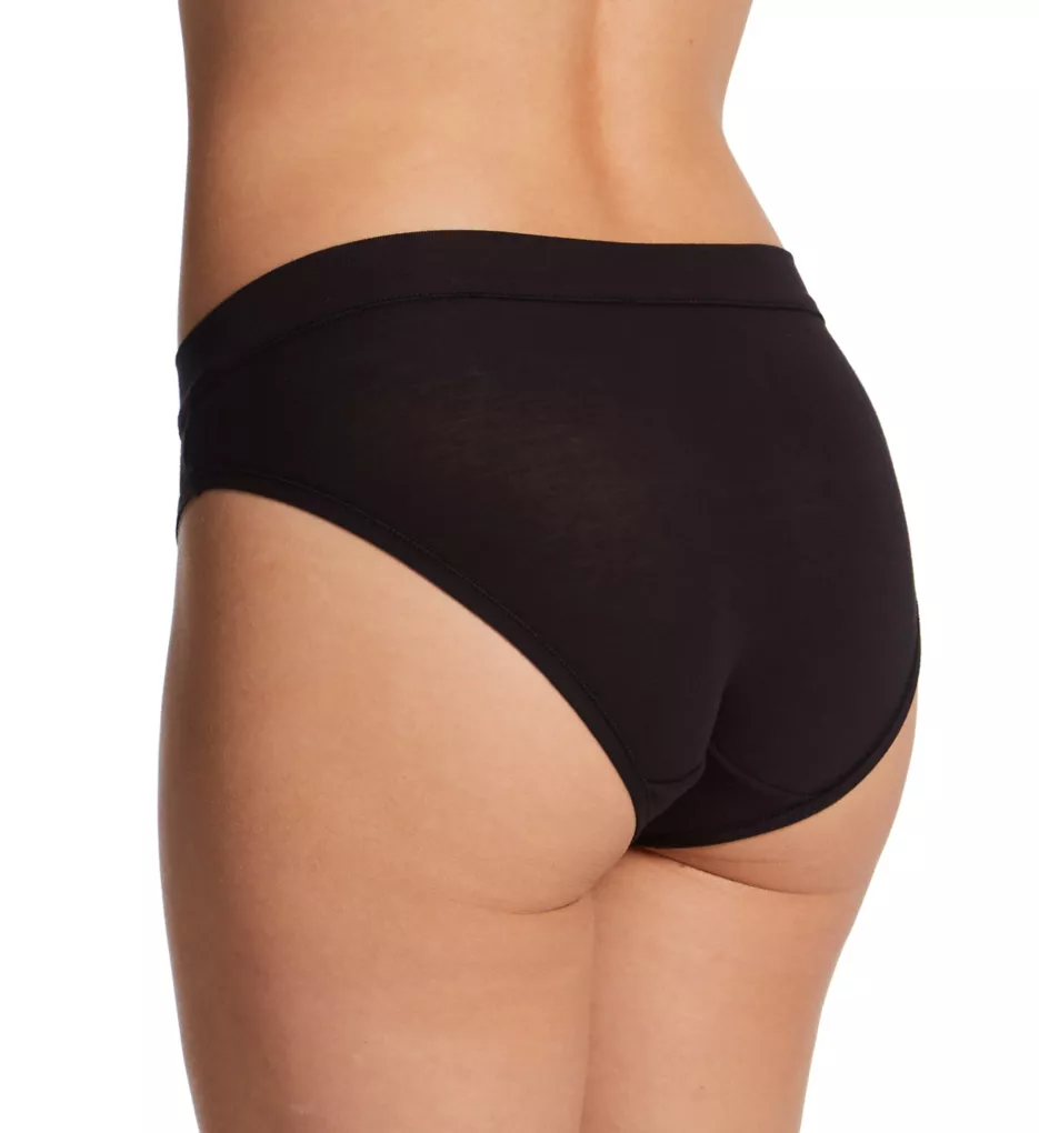 Breathe By Bali Cotton Modal Hi-Cut Panty Black M