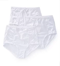 Double Support Brief Panty - 3 Pack White x3 6