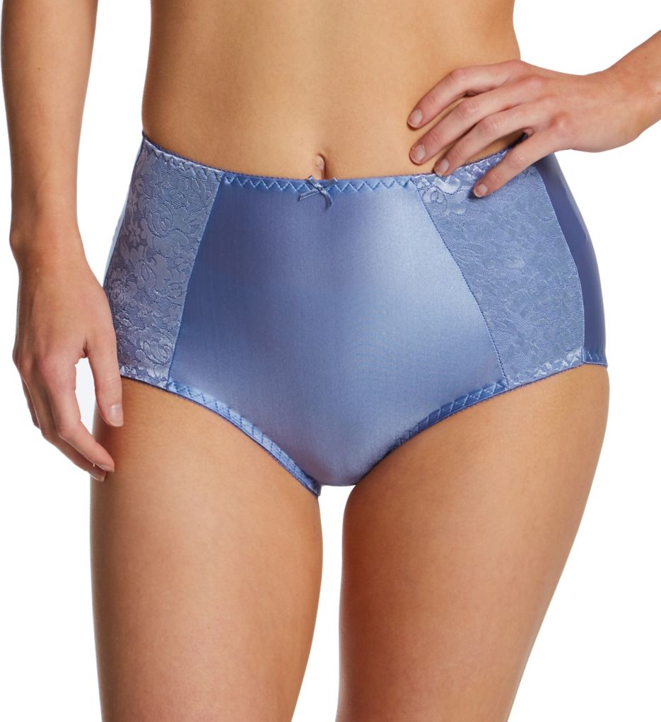Bali Double Support Moisture Wicking No Show Hi Cut Brief Panty DFDBHC