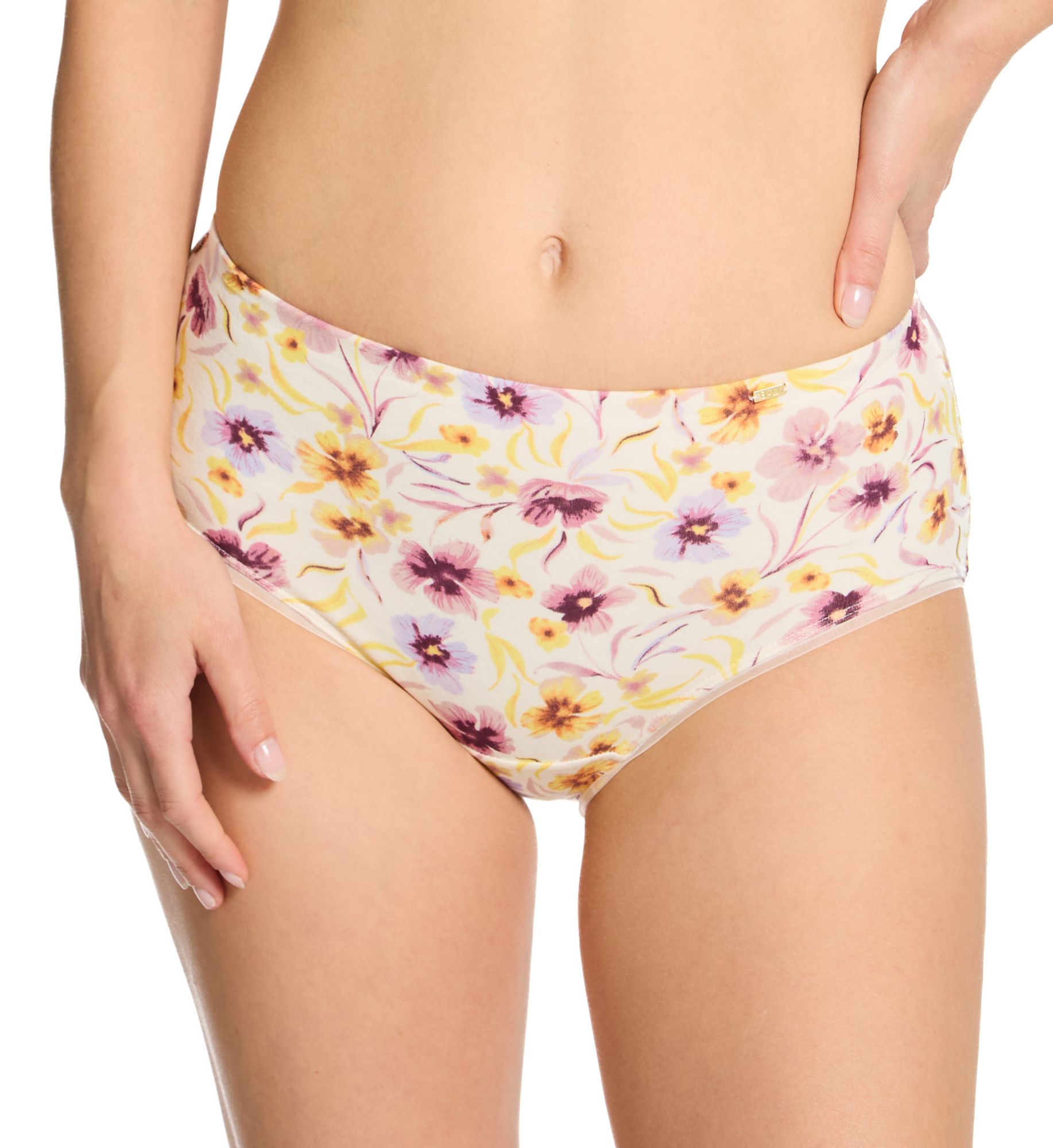 Bali Cotton Collection Hipster Panty - 3 Pack Beige/Mod/Print 5  - Image 1