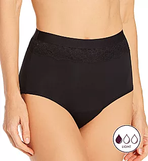 Beautifully Confident Light Leak Protection Panty Black 6