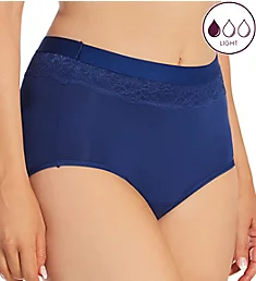 Beautifully Confident Light Leak Protection Panty In the Navy 6