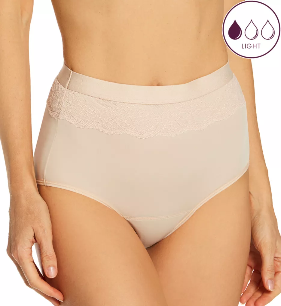 Beautifully Confident Light Leak Protection Panty Soft Taupe 6