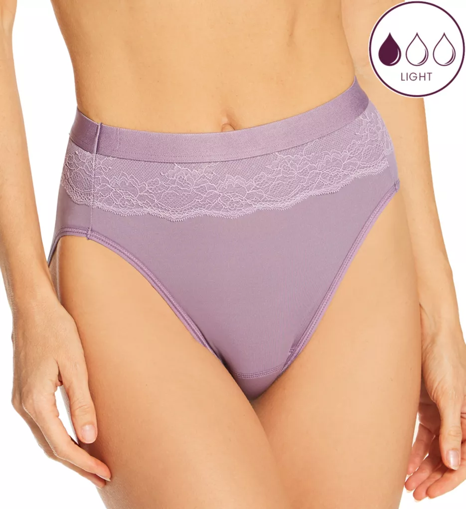 Beautifully Confident Leak Protection Hi-Cut Panty Perfectly Purple 6