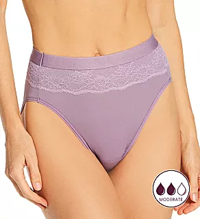 Beautifully Confident Leak Protection Hi-Cut Panty Perfectly Purple 6