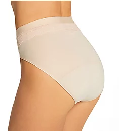 Beautifully Confident Leak Protection Hi-Cut Panty Soft Taupe 6