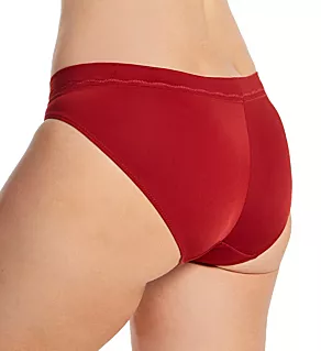 One Smooth U Modern Microfiber Bikini Panty Vintage Car Red 9