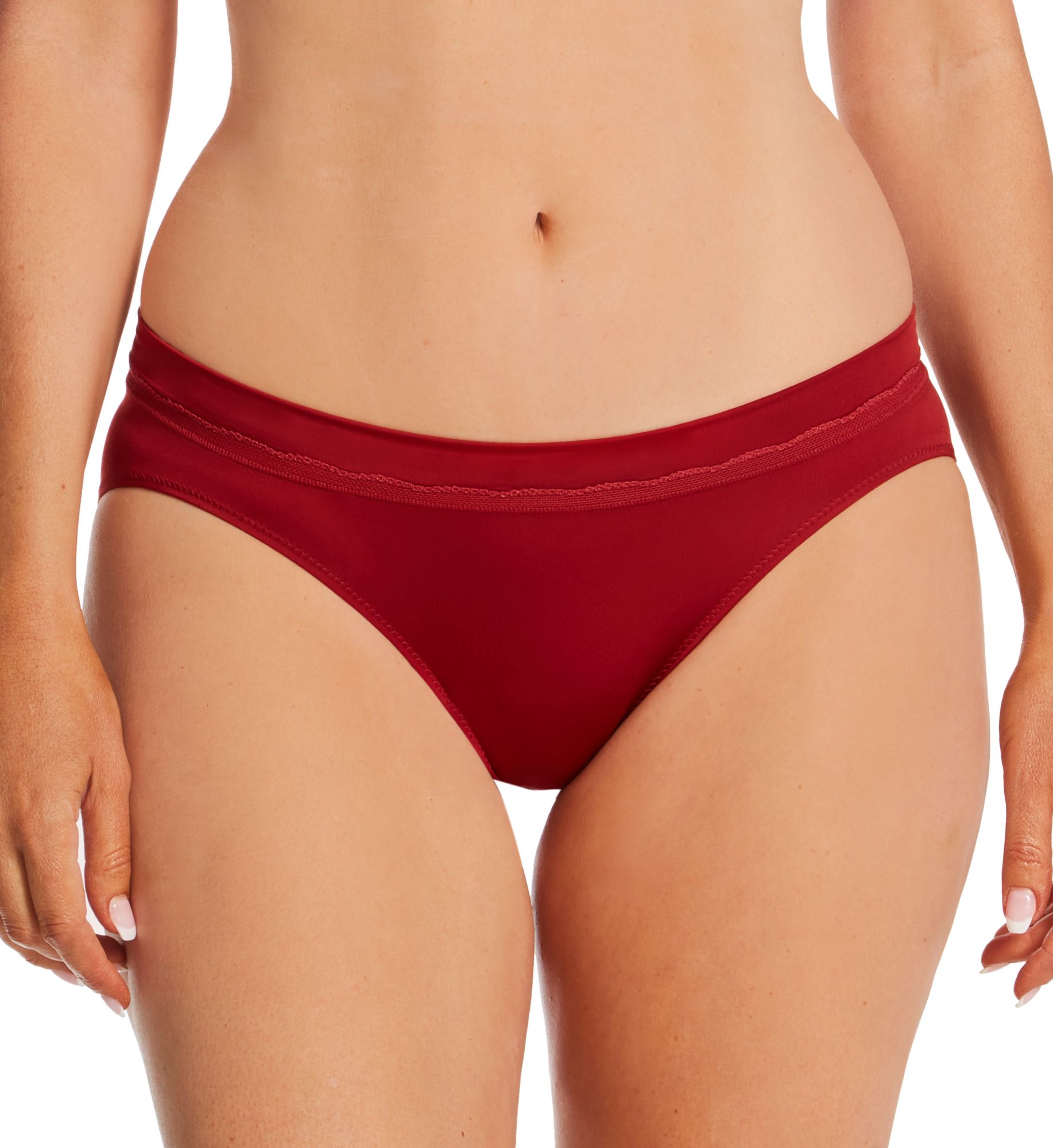 Bali One Smooth U Modern Microfiber Bikini Panty Vintage Car Red 9  - Image 1
