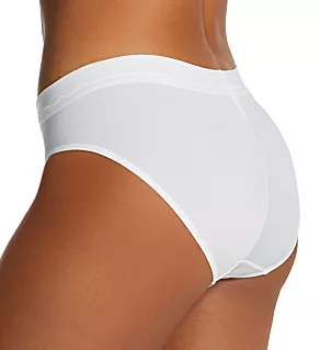 One Smooth U Modern Microfiber High Leg Panty White 5