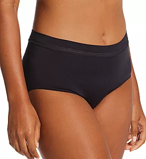 One Smooth U Modern Microfiber Brief Panty Black 5