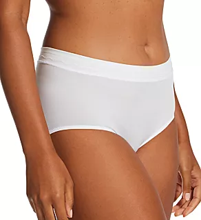 One Smooth U Modern Microfiber Brief Panty White 5