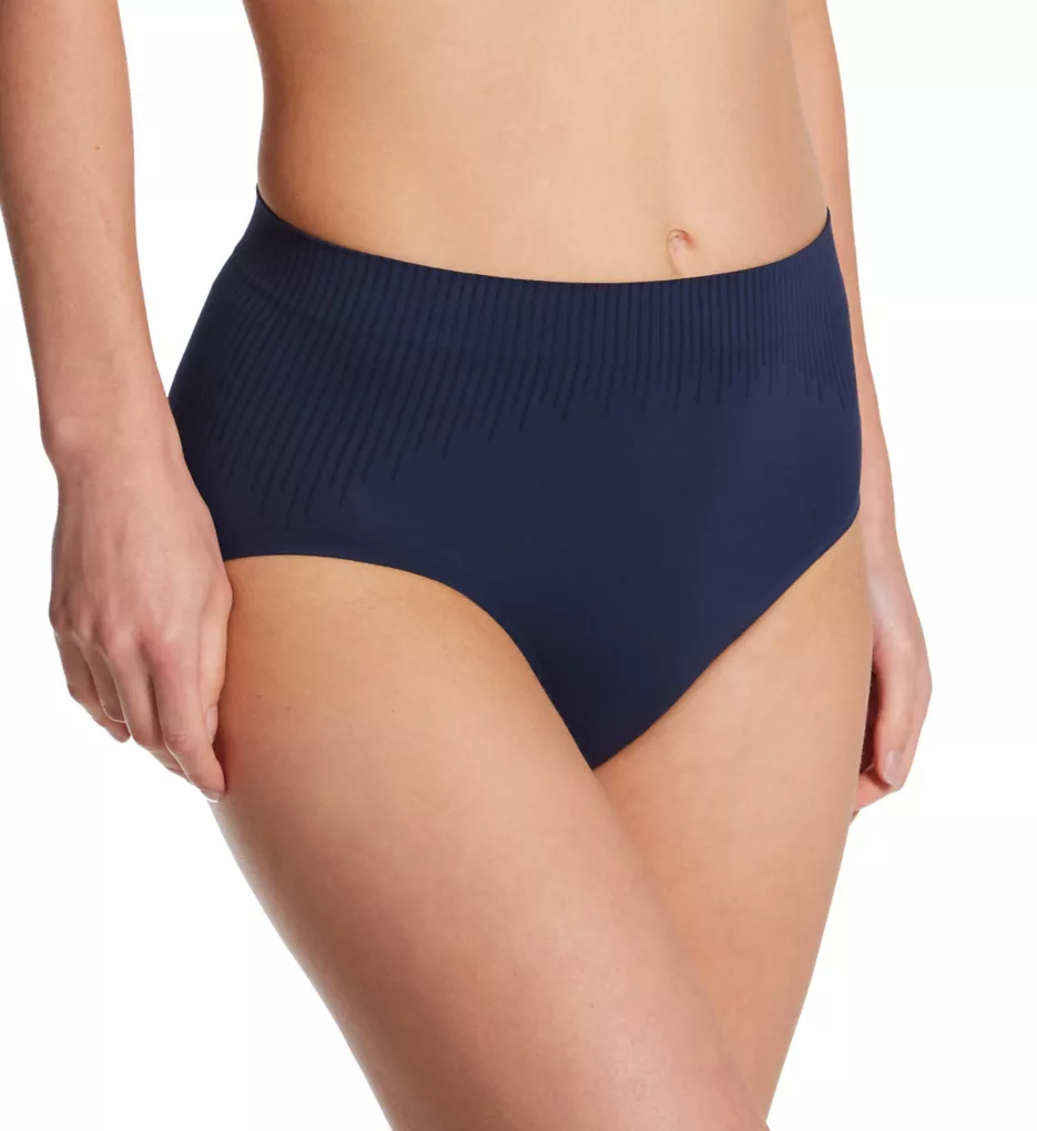 Comfort Revolution Modern Seamless Panty - 3 Pack In the Navy/White/Blue 6