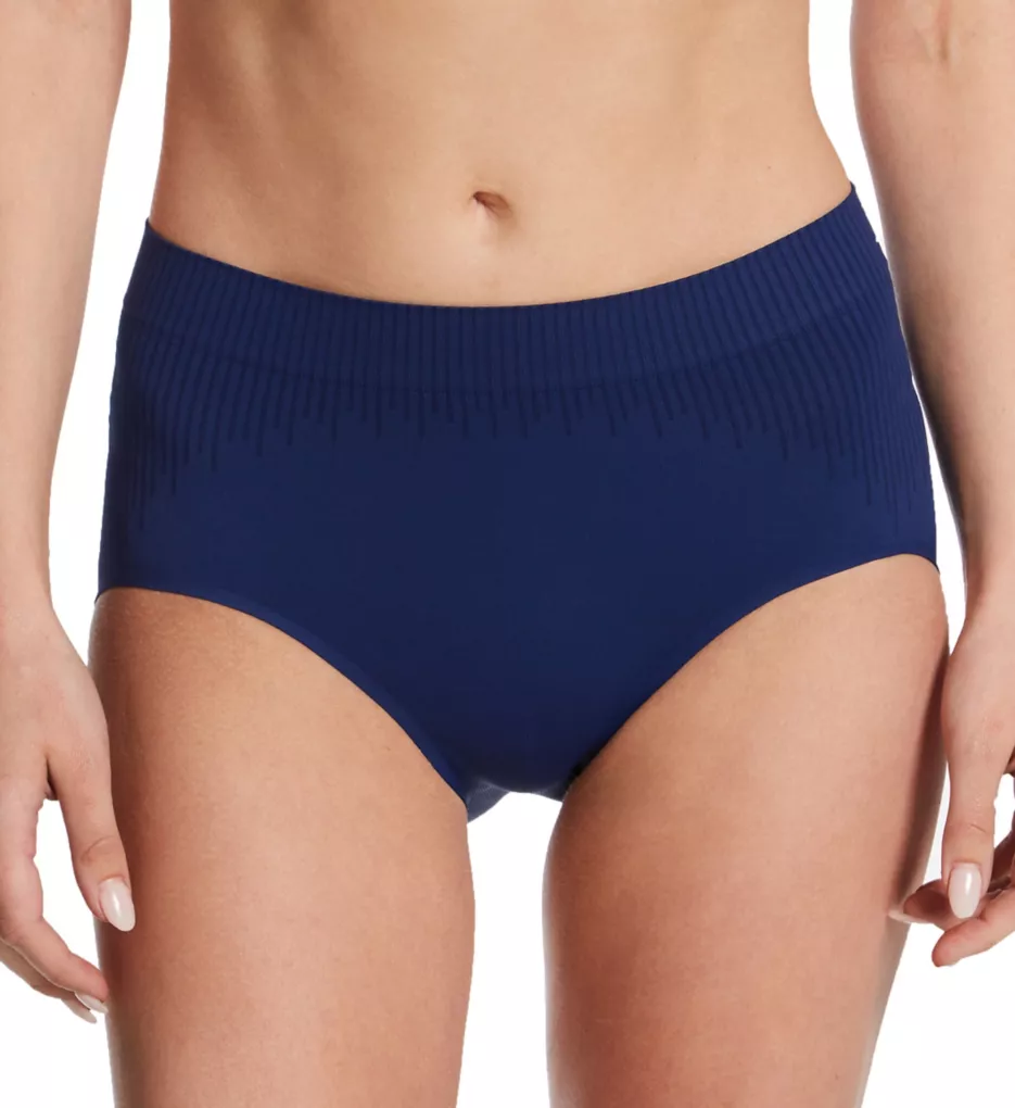 Comfort Revolution Modern Seamless Brief Panty In the Navy 5