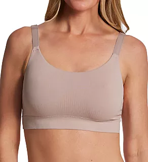 Comfort Revolution Modern Seamless Bralette Evening Blush S