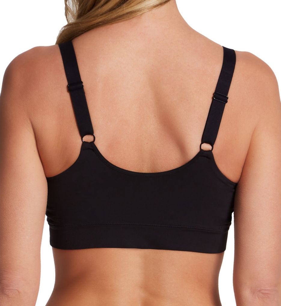 Bali Comfort Revolution Modern Seamless Bralette Black 3X  - Image 2