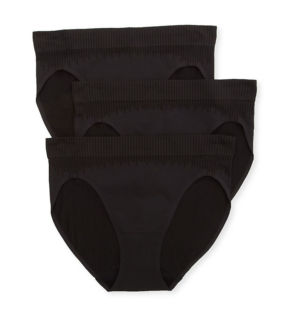 Bali Seamless Microfiber Brief Panty Womens Comfort Revolution, 3 Pack 803J