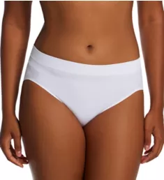 Comfort Revolution Modern Seamless Hi Cut Panty White 5