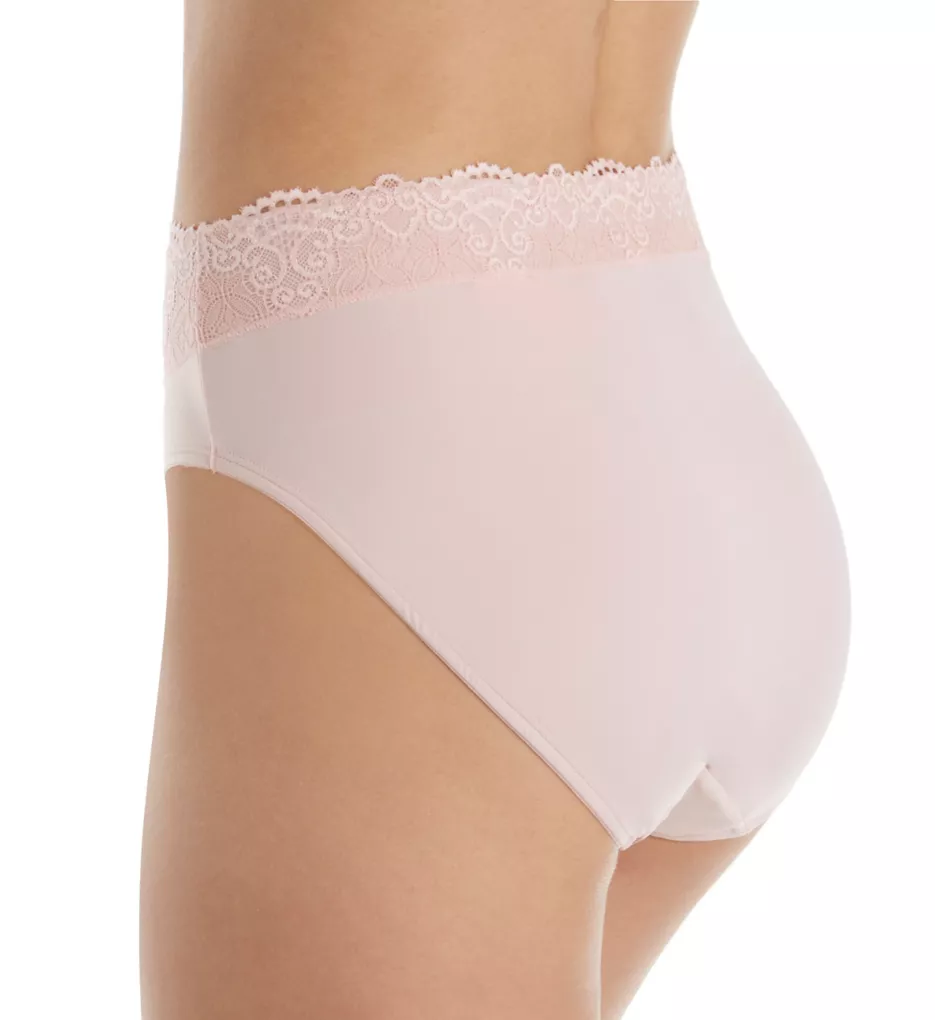 Passion For Comfort Hi-Cut Brief Panty Sheer Pale Pink 6