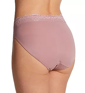 Passion For Comfort Hi-Cut Brief Panty Smokey Purple Mauve 7