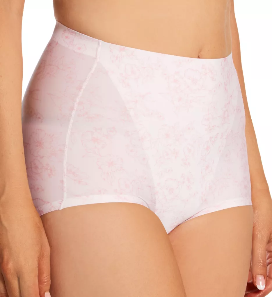 EasyLite Shaping Brief Panty - 2 Pack Floral Print/Hush Pink L
