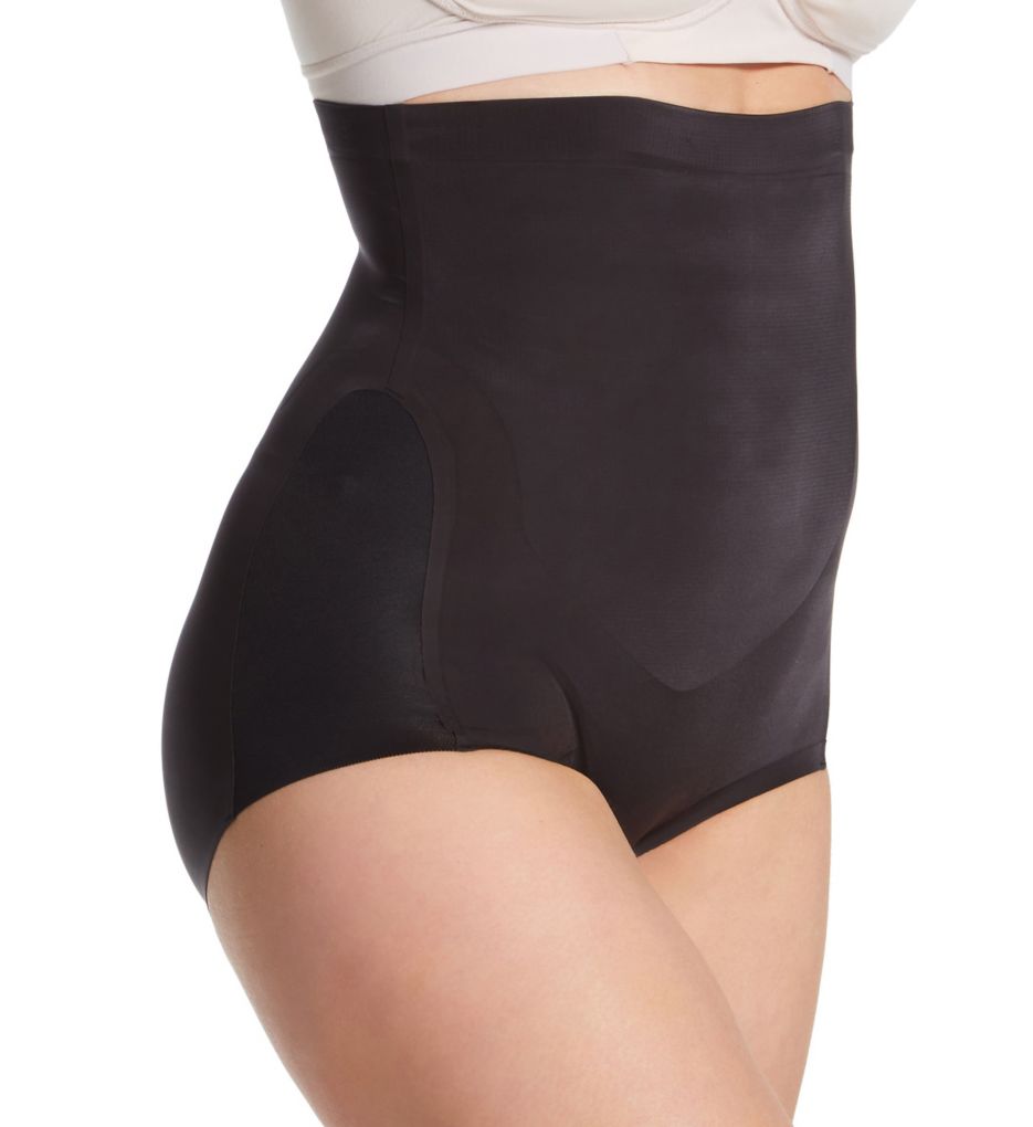 Women's Bali DFS062 EasyLite High Waist Brief Panty (Black XL) 