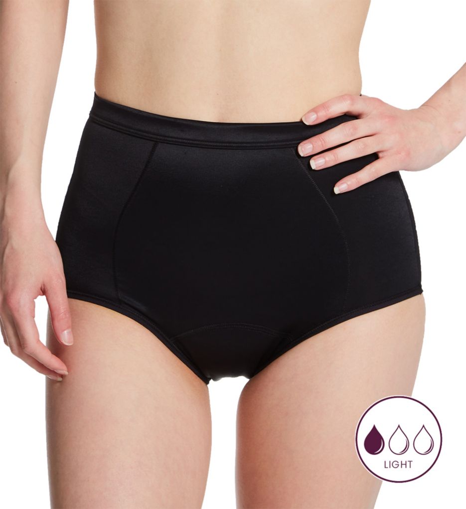 Women's Bali® Beautifully Confident Brief with Leak Protection Liner DFLLB1