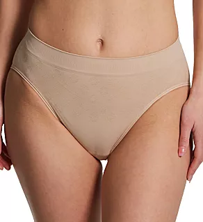 Seamless Leaks Hi-Cut Panty Almond S