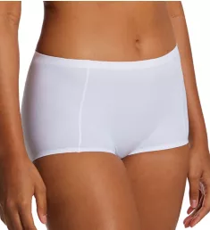 Soft Touch Boyshort Panty White 5