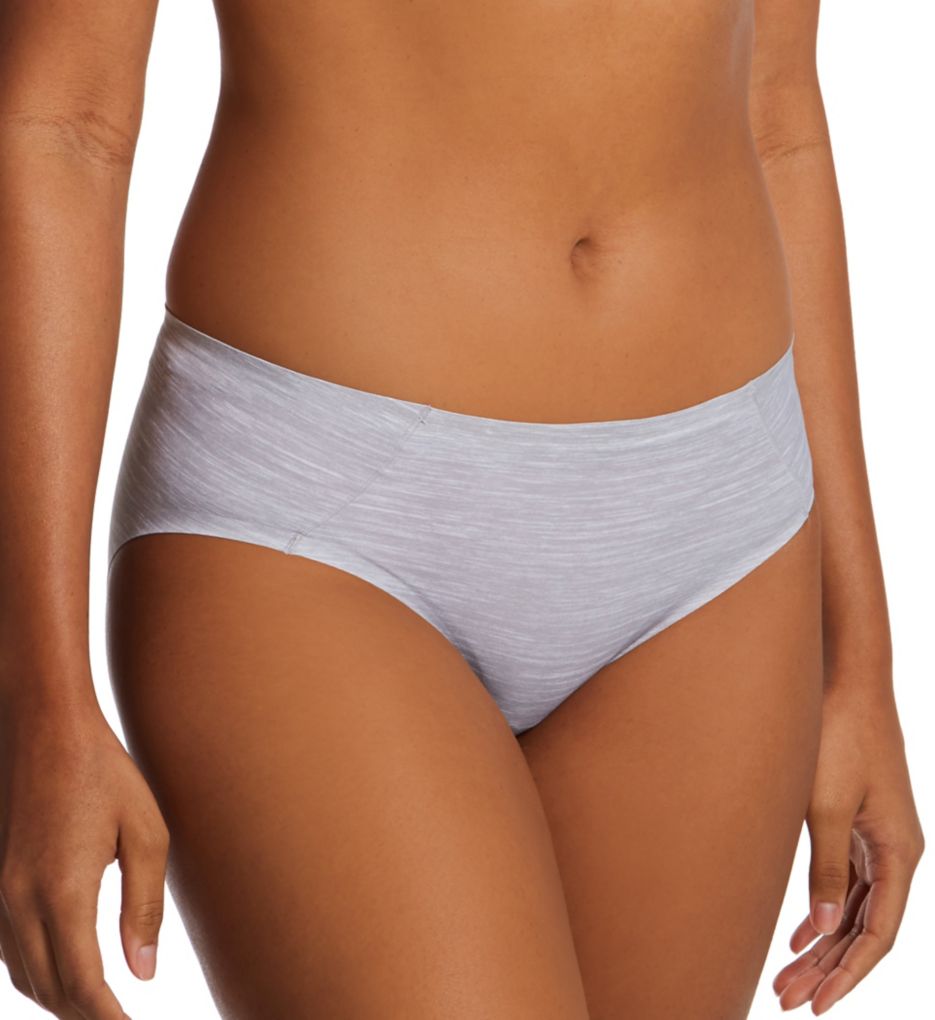 Bali Women's Soft Touch Hipster Panty in Crystal Grey Heather | Plus Size 9 | HerRoom.com