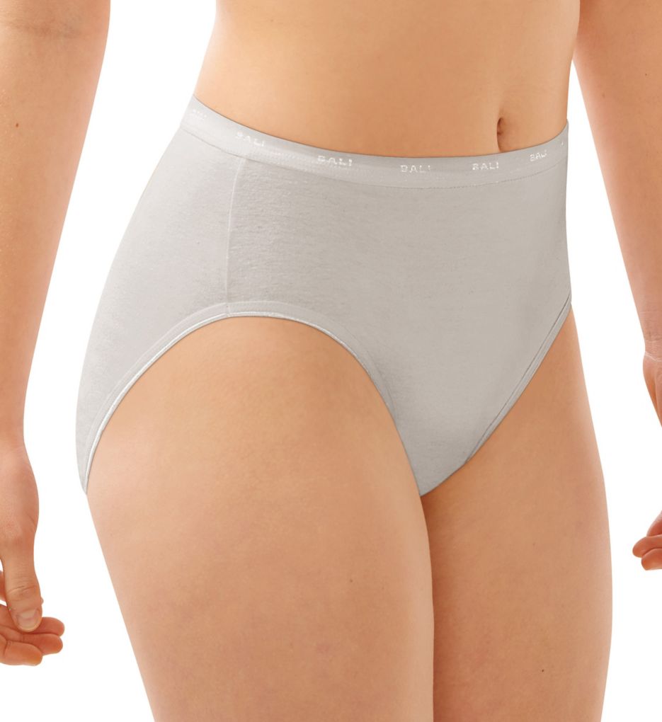 Full-Cut-Fit Stretch Cotton Hi-Cut Brief Panty-acs