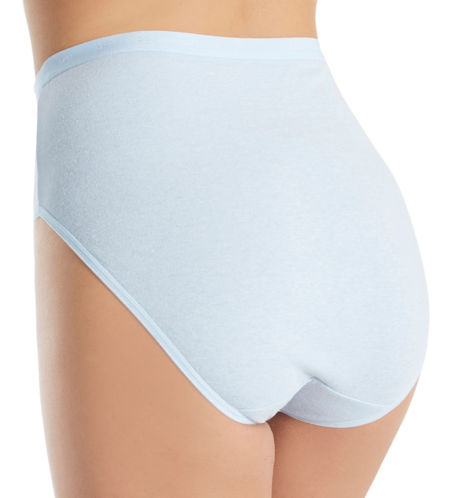 Bali Women's Full Fit Cotton Stretch Hi-Cut Panty, Blue Tulle Heather,  Medium : : Clothing, Shoes & Accessories