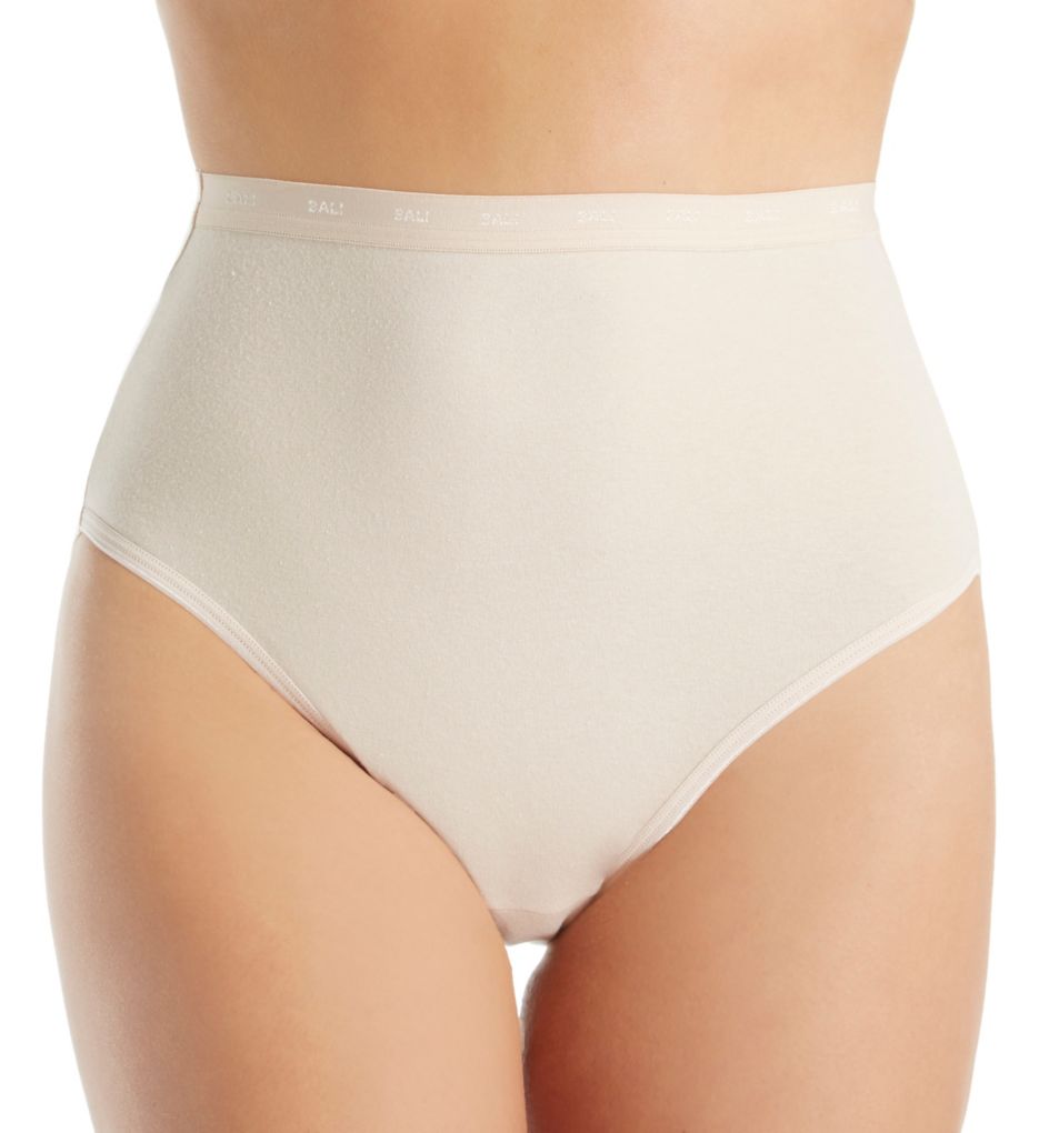 Full-Cut-Fit Stretch Cotton Hi-Cut Brief Panty-fs