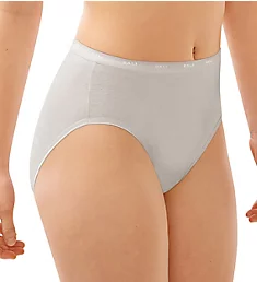 Full-Cut-Fit Stretch Cotton Hi-Cut Brief Panty