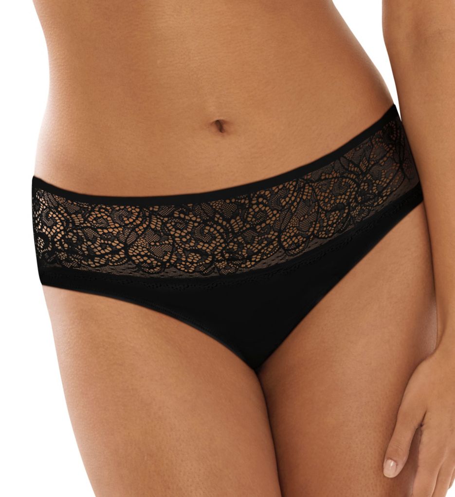 Lace Desire Microfiber Hipster Panty-acs