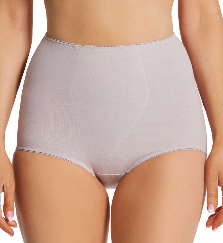 Light Control Stretch Cotton Brief Panty - 2 Pack-fs