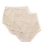 Bali Microfiber and Lace Shaping Brief Panty - 2 Pack X054 - Image 3