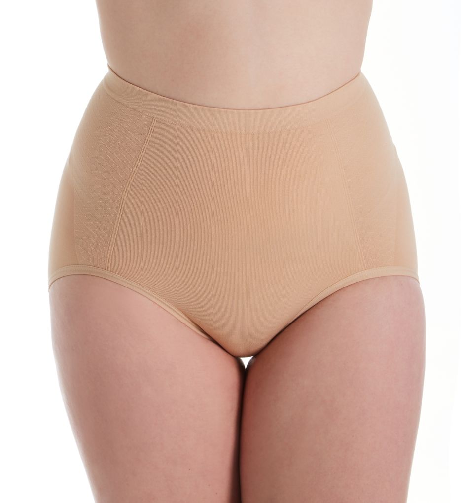 Bali Ultra Control Shaping Brief Panty - 2 Pack Nude/Nude 3X  - Image 1