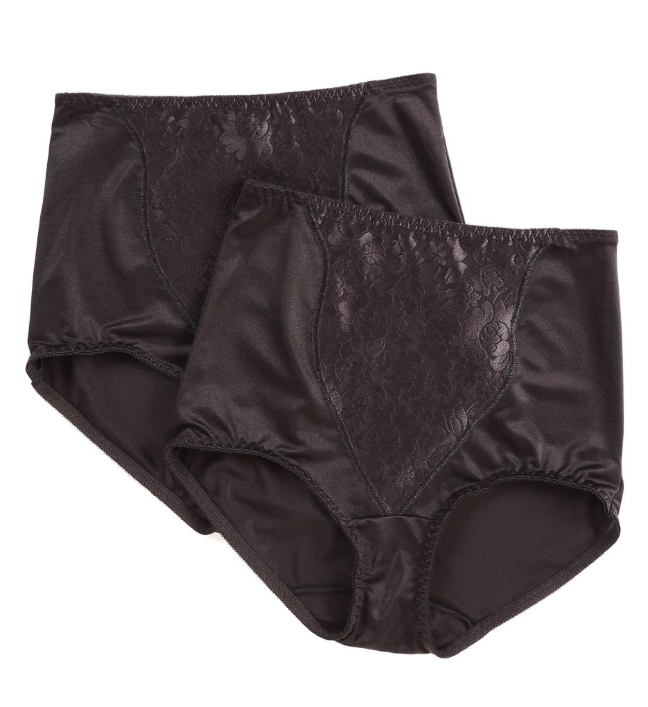 Hanes Womens 2 Pack Light Control Tummy Control Brief Underwear