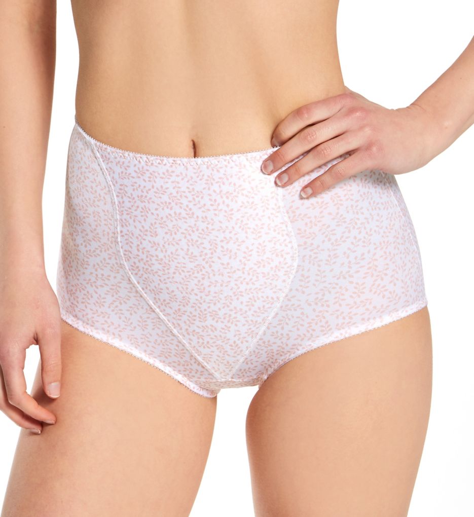 Lace Tummy Panel Shaping Brief Panty - 2 Pack-fs