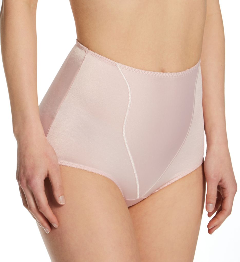 Bali Women's Shapewear Double Support Light Control Brief with Lace Fajas  2-Pack DFX372