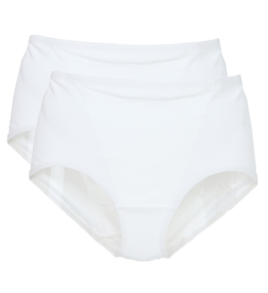 One Smooth U Cotton Brief Panty - 2 Pack-cs1