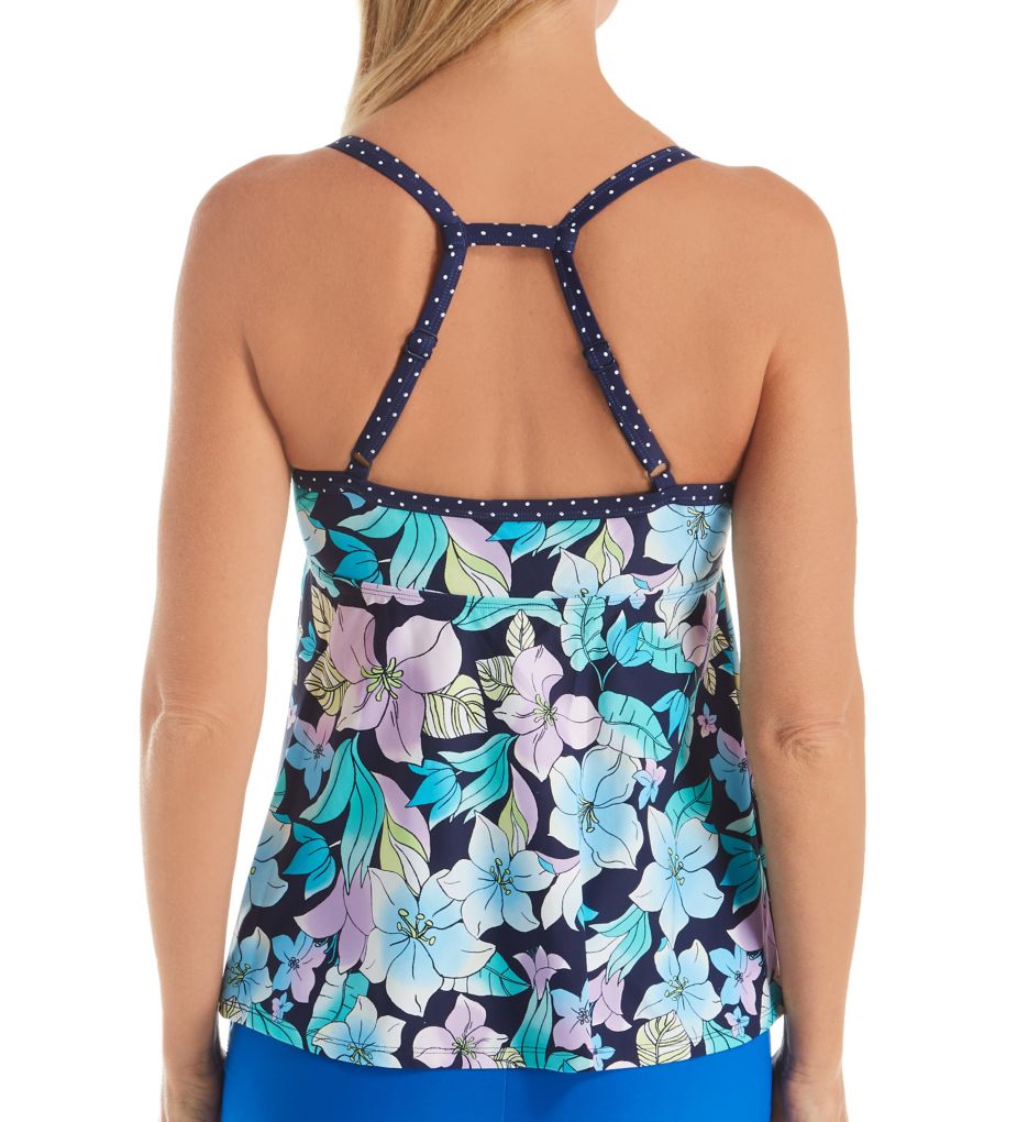 Sea-cret Garden Lucy Underwire Tankini Swim Top