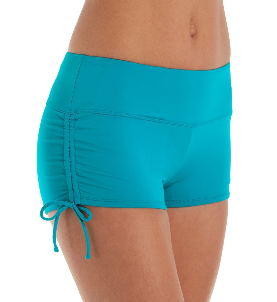 Paloma Beach Blake Side Tie Short Swim Bottom-acs